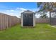 Large storage shed in the backyard at 16013 Eagle River Way, Tampa, FL 33624