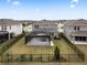 House with fenced backyard and screened patio at 18079 Ramble On Way, Land O Lakes, FL 34638