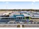 Aerial view of Bexley Elementary School at 18079 Ramble On Way, Land O Lakes, FL 34638
