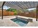 Backyard spa and pergola at 1824 Southwood Ln, Clearwater, FL 33764