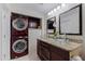 Convenient laundry room with stackable washer and dryer at 3282 Honeysuckle Rd, Largo, FL 33770