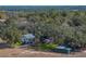 Aerial view of house and expansive property at 33830 Sickler Dr, Dade City, FL 33523