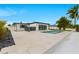 Backyard with pool, outdoor seating area, and modern home at 407 41St Ave, St Pete Beach, FL 33706