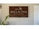 Community sign for Bellacina by Casey Key at 5548 Sentiero Dr, Nokomis, FL 34275