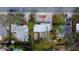Aerial view showing home's location and neighborhood at 6350 22Nd N Ave, St Petersburg, FL 33710