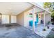 Attached garage with additional storage space and a covered walkway at 6350 22Nd N Ave, St Petersburg, FL 33710