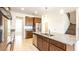 Modern kitchen with granite countertops and stainless steel appliances at 7815 Bronze Oak Dr, Wesley Chapel, FL 33545