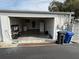 Attached garage with ample room for parking and storage at 1002 N Pebble Beach Blvd # 1002, Sun City Center, FL 33573