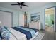 Main bedroom with ensuite bathroom and plenty of closet space at 1205 Chevy Chase Dr, Sun City Center, FL 33573