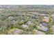 Property's location shown in a wide aerial view at 16312 Dunlindale Dr, Lithia, FL 33547
