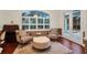 Cozy sitting area with French doors leading to the backyard at 16312 Dunlindale Dr, Lithia, FL 33547