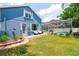 Charming backyard with deck and pool view at 2015 Wexford Green Dr, Valrico, FL 33594