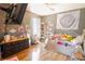 Bedroom with daybed, ample closet space, and decor at 2015 Wexford Green Dr, Valrico, FL 33594