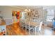Spacious dining room, hardwood floors, kitchen access at 2015 Wexford Green Dr, Valrico, FL 33594