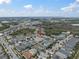 Aerial view of a neighborhood showing the location of the property at 211 Shell Creek Ct, Apollo Beach, FL 33572