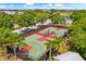 Community basketball court with two hoops at 211 Shell Creek Ct, Apollo Beach, FL 33572