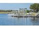 Community boat slips for kayaks and canoes at 211 Shell Creek Ct, Apollo Beach, FL 33572