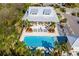 Community pool and clubhouse with plenty of seating at 211 Shell Creek Ct, Apollo Beach, FL 33572