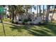 Community entrance sign for Westchester Woods at 22481 Westchester Blvd # A23, Punta Gorda, FL 33980