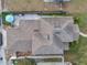 Aerial view of house showing roofline and patio at 2602 W Nassau St, Tampa, FL 33607