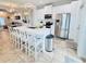 Modern kitchen with stainless steel appliances and white cabinetry at 2602 W Nassau St, Tampa, FL 33607