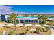 Community welcome center with landscaping and signage at 31428 Briars Ml, San Antonio, FL 33576