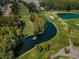Aerial view of golf course and community at 3521 Teeside Dr # 3521, New Port Richey, FL 34655
