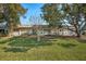 Back view of townhouses with private patios at 3521 Teeside Dr # 3521, New Port Richey, FL 34655