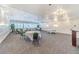 Large meeting room with multiple tables and chairs, ideal for events at 3521 Teeside Dr # 3521, New Port Richey, FL 34655