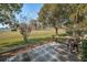 Spacious patio with golf course view; relaxing chairs at 3521 Teeside Dr # 3521, New Port Richey, FL 34655