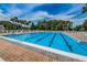 Lapped pool with plenty of space for swimming at 3521 Teeside Dr # 3521, New Port Richey, FL 34655