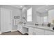 Modern bathroom with double vanity and a large shower at 4661 Southern Valley Loop, Brooksville, FL 34601
