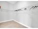 Large walk-in closet with ample shelving and hanging space at 4661 Southern Valley Loop, Brooksville, FL 34601