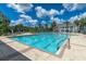 Resort-style swimming pool with ample deck space and lounge chairs at 4661 Southern Valley Loop, Brooksville, FL 34601