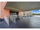 Building entrance with ramp and steps for accessibility at 4900 Brittany S Dr # 409, St Petersburg, FL 33715