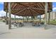 Enjoy shaded picnic tables under a large wooden gazebo at 4900 Brittany S Dr # 409, St Petersburg, FL 33715