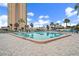 Inviting rectangular pool with ample deck space at 4900 Brittany S Dr # 409, St Petersburg, FL 33715