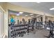 Modern gym featuring weights and cardio equipment at 4900 Brittany S Dr # 409, St Petersburg, FL 33715