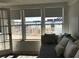 Room with scenic water views from large windows and access to a private dock at 501 180Th E Ave, Redington Shores, FL 33708