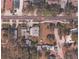 Aerial view showing home's location in a residential neighborhood at 509 Rosery Nw Rd, Largo, FL 33770