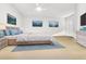Spacious Primary bedroom with large bed, dresser, and window at 700 S Harbour Island Blvd # 226, Tampa, FL 33602
