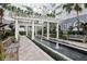 Courtyard with water feature, pergola, and landscaping at 700 S Harbour Island Blvd # 226, Tampa, FL 33602