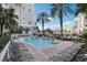Resort-style pool with lounge chairs and lush landscaping at 700 S Harbour Island Blvd # 226, Tampa, FL 33602