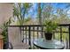 Spacious balcony with a view of the community and trees at 809 Normandy Trace Rd, Tampa, FL 33602