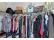 Spacious walk-in closet with ample hanging space at 809 Normandy Trace Rd, Tampa, FL 33602
