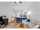 Open living space with comfortable seating and hardwood floors at 809 Normandy Trace Rd, Tampa, FL 33602