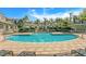 Resort-style pool with plenty of lounge chairs at 809 Normandy Trace Rd, Tampa, FL 33602