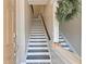 Interior staircase with modern design and decor at 809 Normandy Trace Rd, Tampa, FL 33602