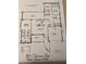 Floor plan of The Jameson, showing a spacious layout with 3 bedrooms, large living area, and a lanai at 943 Columbia Ter, Port Charlotte, FL 33948