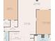 Floor plan showcasing a spacious condo layout with primary bedroom and living room at 5200 Brittany S Dr # 1204, St Petersburg, FL 33715